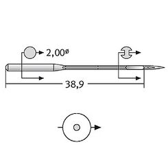 Игла UY 128 GAS (1x100)