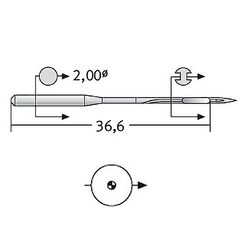 Игла UY 113 GS SES (1x100)